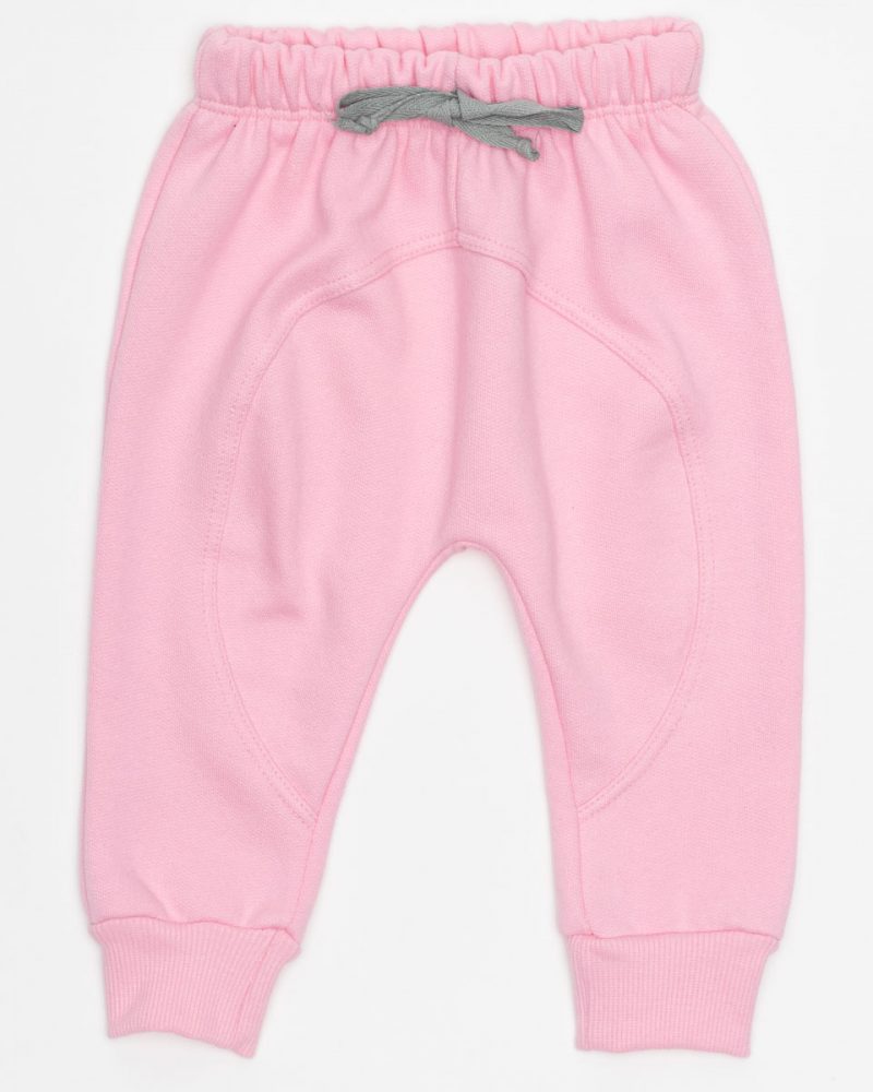 calça de moletom rosa bebe