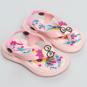 chinelo infantil abacaxi