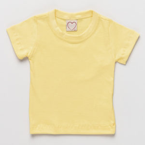 camiseta infantil algodão
