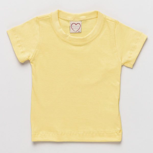 camiseta infantil algodão