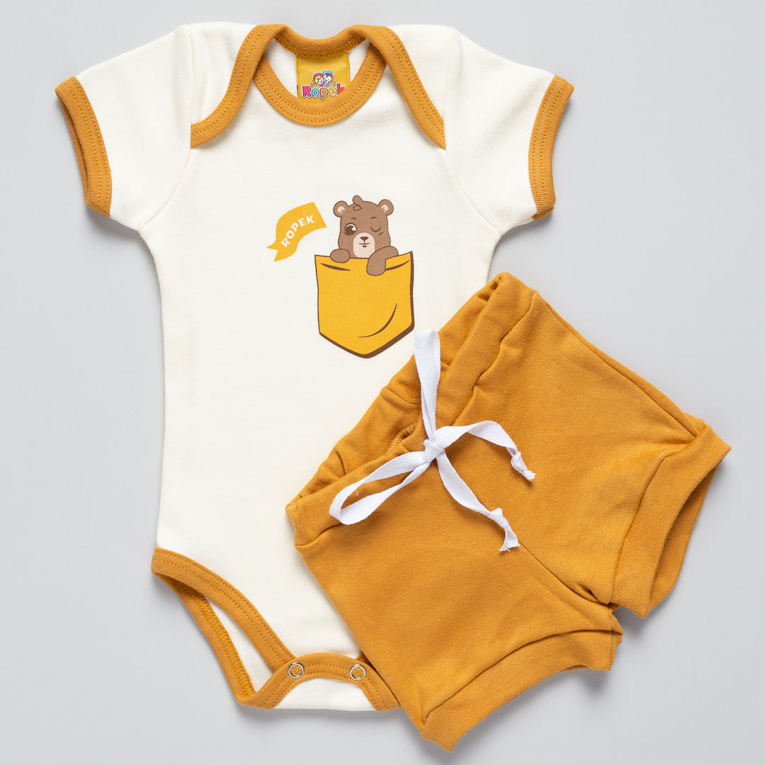 Conjunto Infantil Algod\u00e3o | Loja Infantil Ropek - 0 \u00e1 3 Anos - Atacado ...