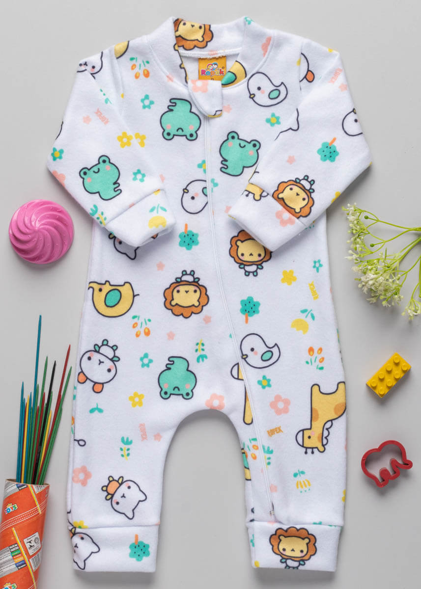 Macacão de Fleece Infantil - Tio Dey Baby - Roupas para Bebes