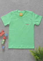camiseta básica verde