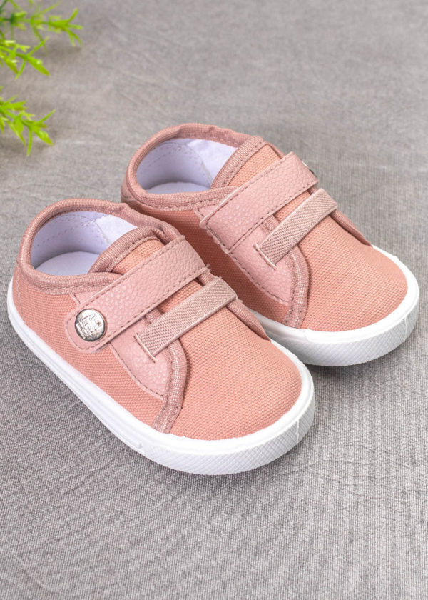 tenis infantil velcro elastico