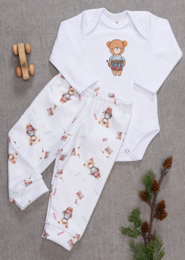 conjunto body e calça soft